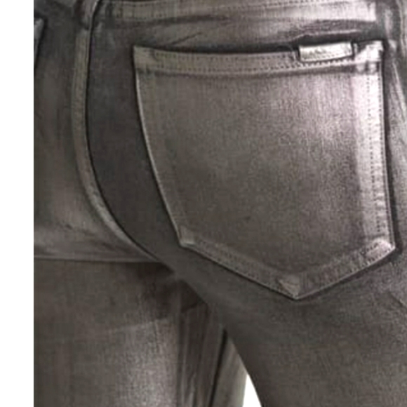 Joe's Jean's Silver The Charlie foil Skinny jeans  PLEASE READ - Picture 11 of 16